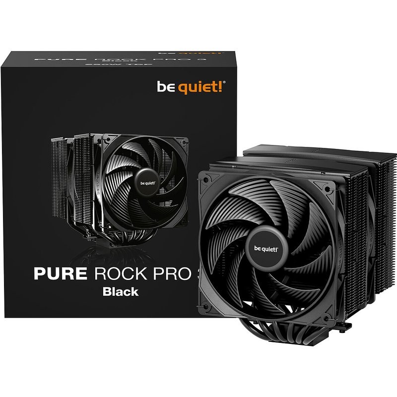 be quiet! Ventilateur Processeur Be Quiet Pure Rock Pro 3 120 mm Noir