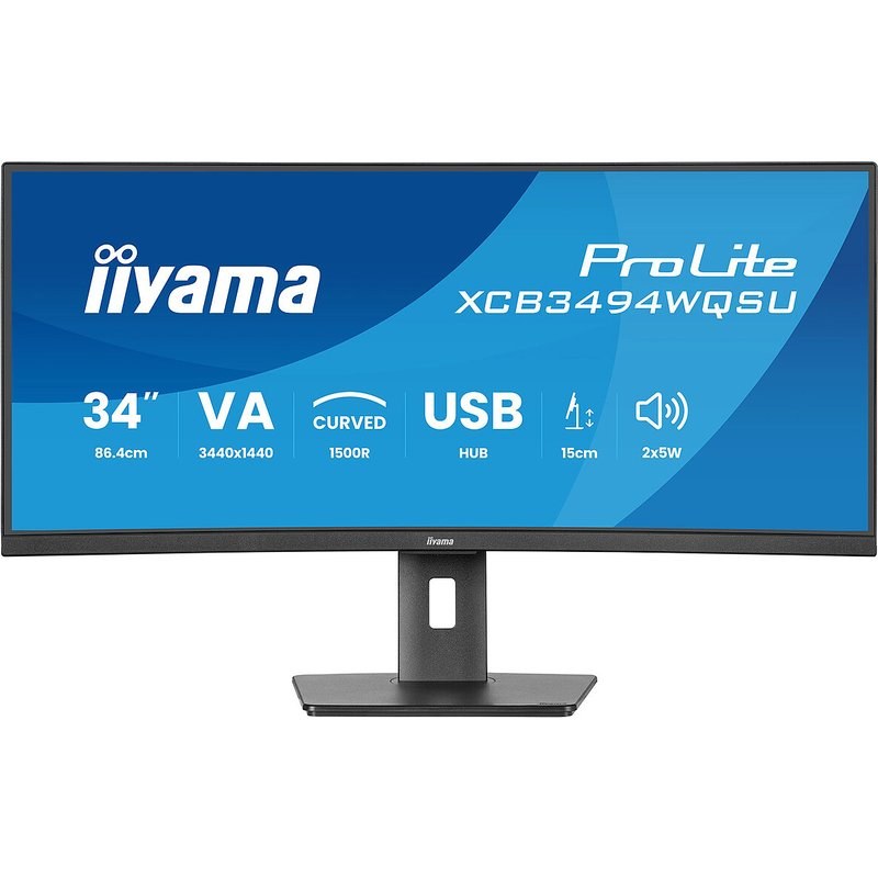 iiyama 34" LED - ProLite XCB3494WQSU-B1