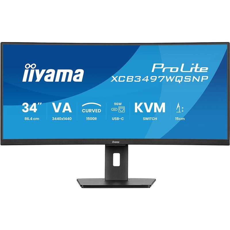iiyama 34" LED - ProLite XCB3497WQSNP-B1