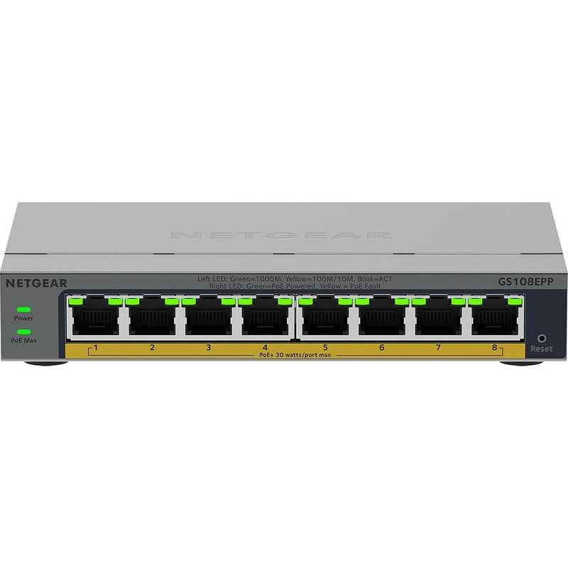 Netgear Easy Smart GS108EPP