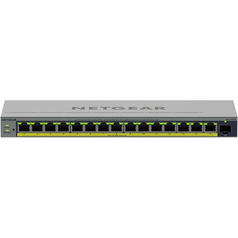 Netgear Easy Smart GS116EPP