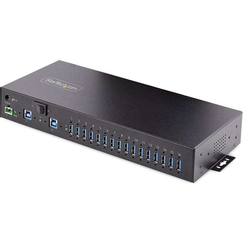 StarTech.com Hub industriel USB 3.0 à 16 ports