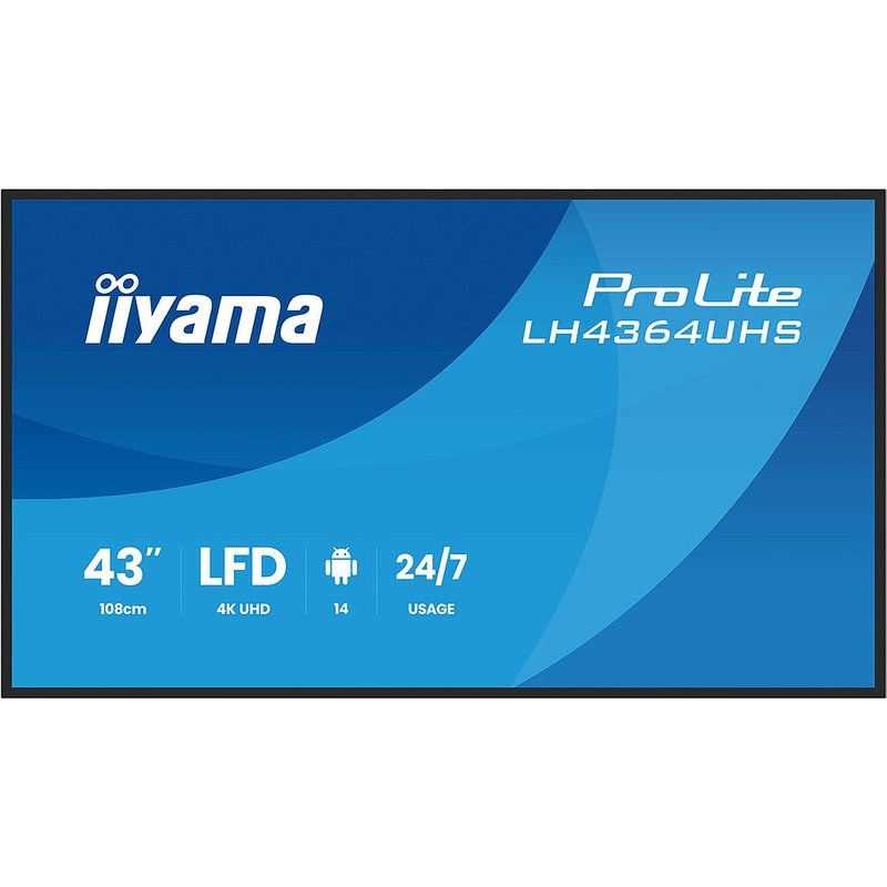 iiyama 42.5" LED - ProLite LH4364UHS-B1AG