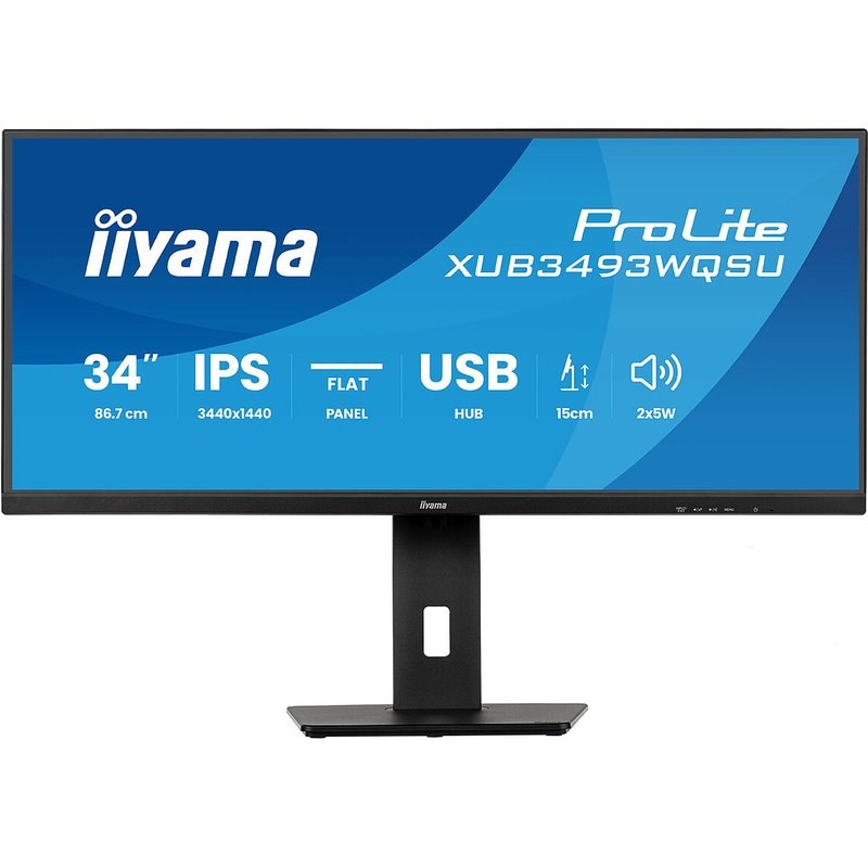 iiyama 34" LED - ProLite XUB3493WQSU-B6