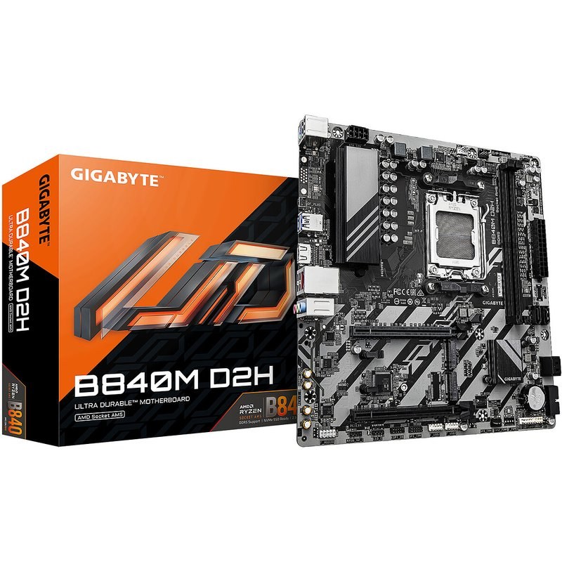 Carte mère Gigabyte B840M D2H micro ATX Socket AM5 Chipset AMD B840