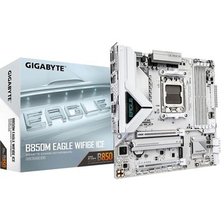 Carte mère Gigabyte B850M EAGLE WF6E ICE Micro ATX Chipset AMD B850