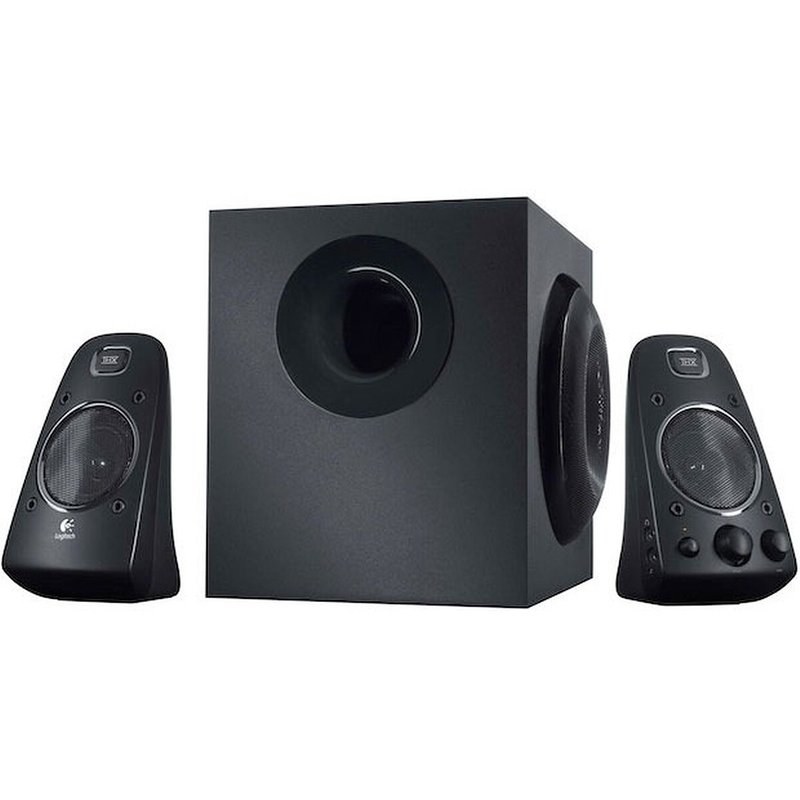Système de haut-parleurs avec caisson de basses Logitech Z623 pour PC Noir