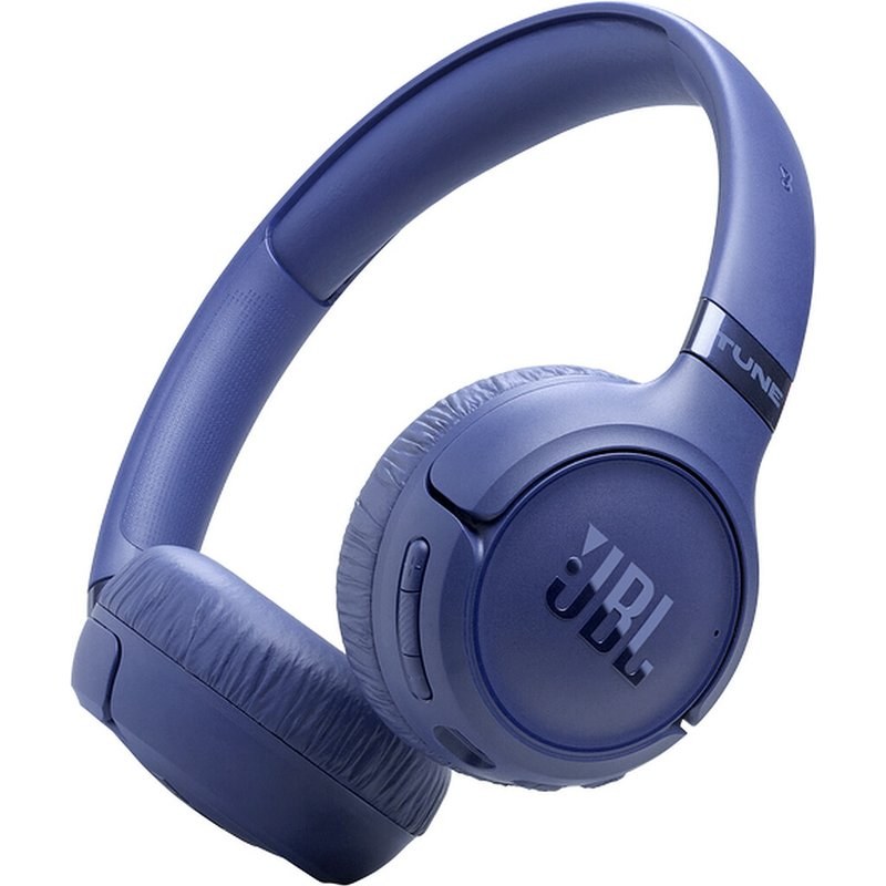 Casque supra-auriculaire sans fil JBL Tune 680NC Bluetooth avec réduction active du bruit Bleu