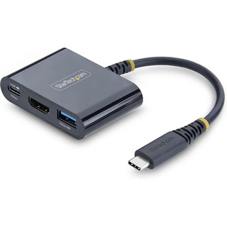 StarTech.com Adaptateur Multiport USB-C vers HDMI avec Charge PD 140W (Noir)