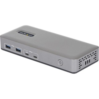 StarTech.com Station Accueil USB-C 3.1 Double Écran DisplayPort 4K 60 Hz - RJ45 - Hub 4X USB-A