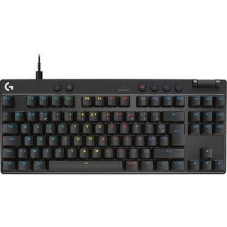 Logitech G PRO X TKL RAPID, gaming filaire sans pave numerique avec touches analogiques magnetiques, RVB