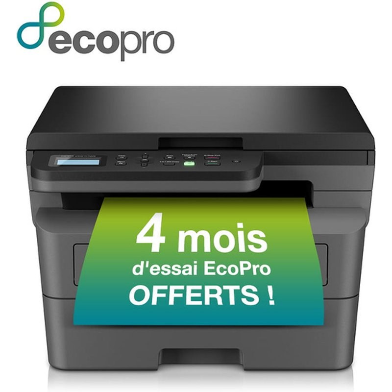 Imprimante multifonction 3-en-1 Brother DCP-L2627DWE Noir