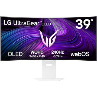 Écran PC Gaming LG UltraGear™ 39GX90SA-W 39" incurvé 240 Hz WQHD Blanc