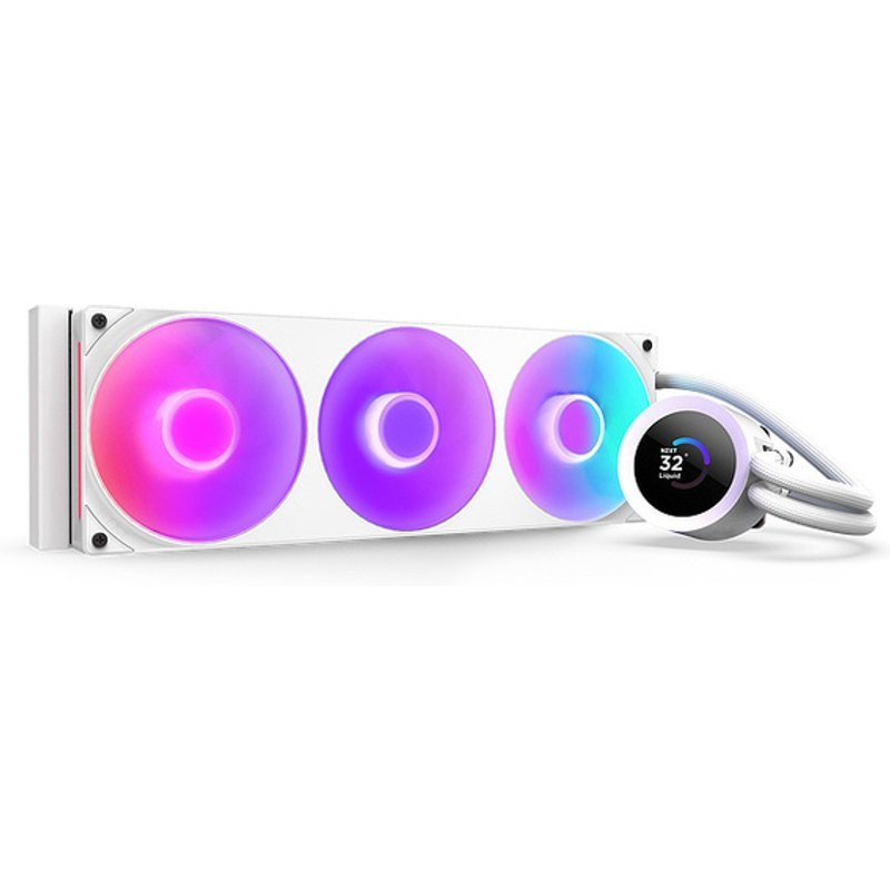 Kit Watercooling CPU Nzxt Kraken Plus RGB 360 Blanc
