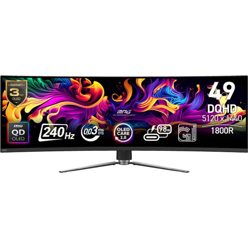 MSI 49" QD-OLED - MPG 491CQPX QD-OLED