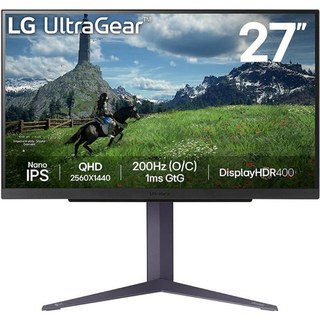 Écran PC gaming LG 27GS85Q-B 27" 180 Hz QHD
