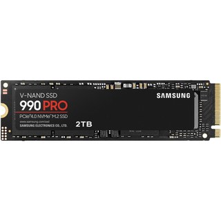 Samsung 990 PRO MZ-V9P2T0BW - SSD - chiffré - 2 To - interne - M.2 2280 - PCIe 4.0 X4 (NVMe)