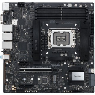 ASUS PRO WS W680M-ACE SE Intel W680 LGA 1700 micro ATX carte mère socket 1700