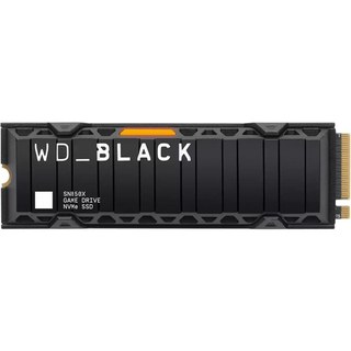 Disque SSD Sandisk WD Black SN850X 2 To NVMe PCIe 4.0 7300MB/s avec dissipateur