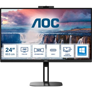 AOC V5 24V5CW 60,5 cm (23.8") 1920 x 1080 pixels Full HD LED Noir