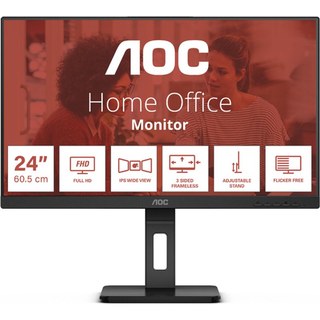 AOC E3 24E3QAF écran plat de PC 61 cm (24") 1920 x 1080 pixels Noir