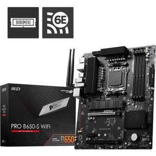 MSI PRO B650-S Wi-Fi carte mère AMD B650 Emplacement AM5 ATX