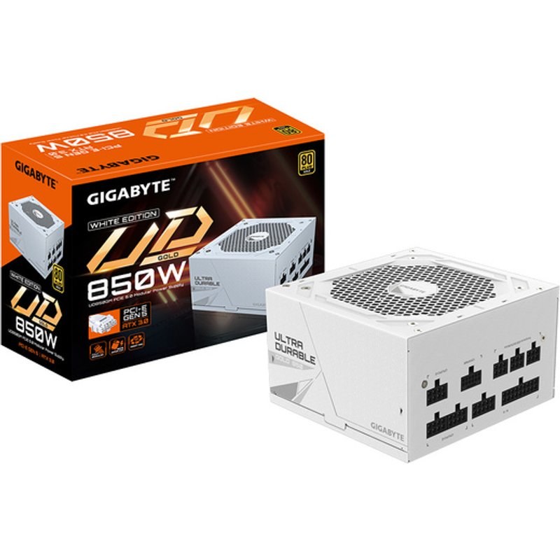 Gigabyte UD850GM PG5 850W 80 Plus Gold entièrement modulaire blanc