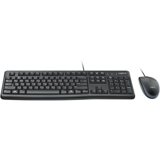 Logitech Desktop MK120 clavier Souris incluse USB AZERTY Français Noir