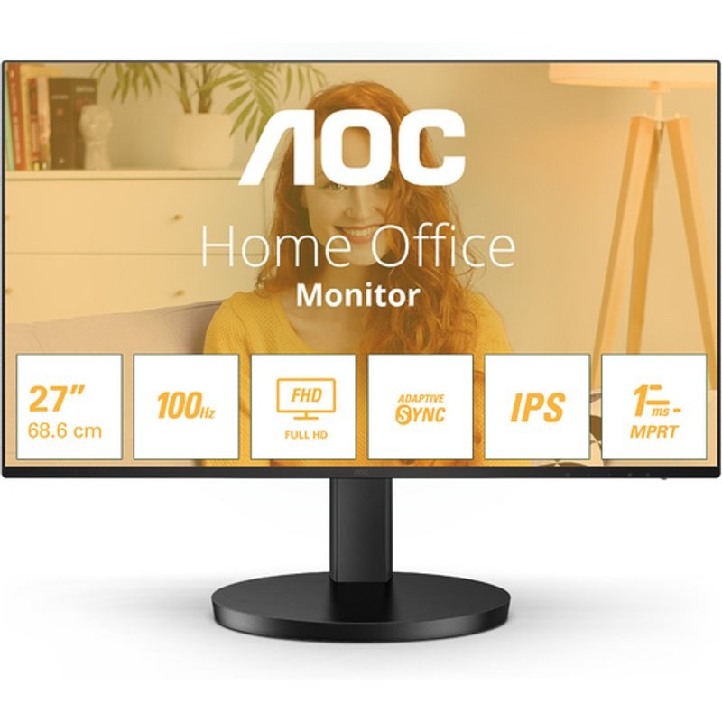 Écran PC AOC 27B3HA2 LED IPS 27" FullHD 100 Hz