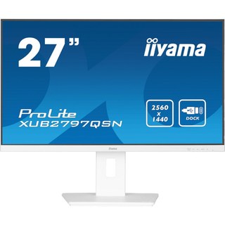 Écran PC Iiyama Prolite XUB2797QSN-W1 27" LED IPS WQHD 100 Hz USB-C