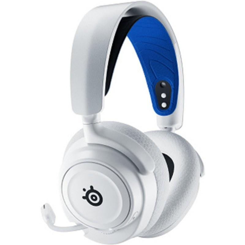 Casque Steelseries Arctis Nova 7P sans fil Bluetooth Gaming avec annulation de bruit IA blanc