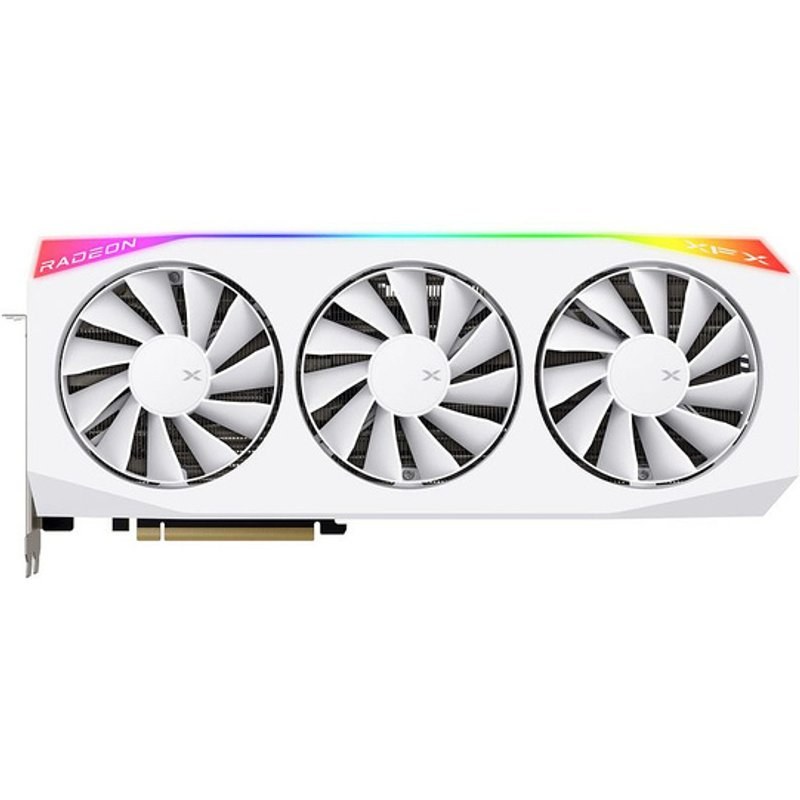 Carte Graphique XFX Radeon RX 9070 XT OC 16 Go GDDR6 Triple Fan Blanche