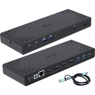 Station d'accueil I-Tec GEN2 USB 3.0 / USB-C / Thunderbolt 3 Double écran + Alimentation 100 W