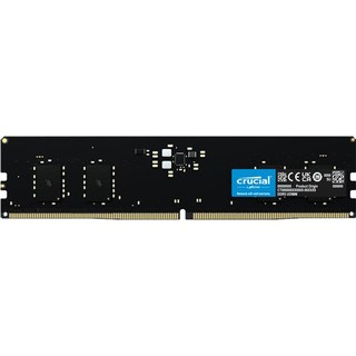 Mémoire RAM Crucial 8 Go DDR5 5600 MHz ECC sans tampon