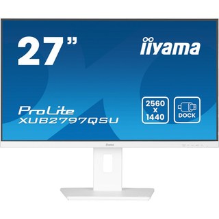 Enceintes iiyama XUB2797QSU-W2 27" IPS QHD 100 Hz Adaptive Sync
