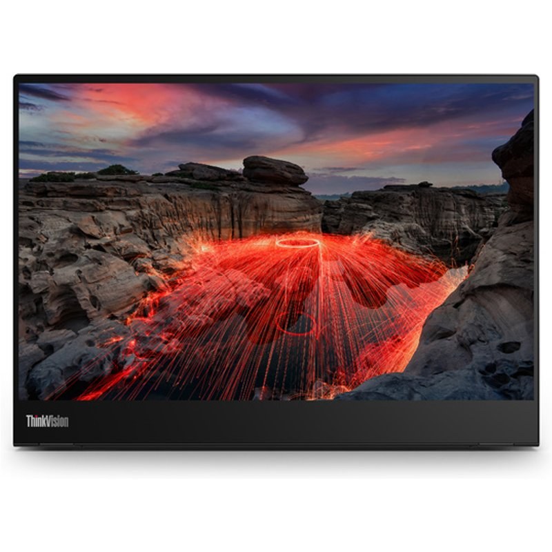 Écran tactile Lenovo ThinkVision M14T 14 pouces 2,2K IPS, 8 ms, USB-C, PowerDelivery 65 W