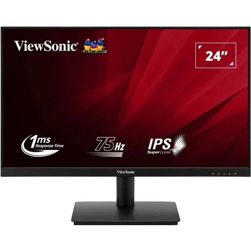 Moniteur Viewsonic 23,8 pouces 1080P 75 Hz IPS sans scintillement VESA antireflet