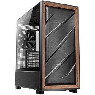 Boîtier Antec Flux Midi Tower Noir Bois ATX ITX micro ATX