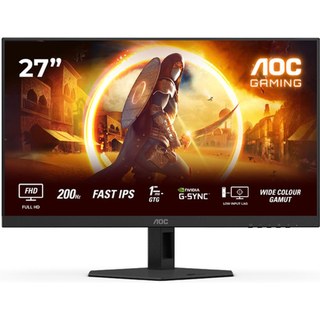 Moniteur AOC G4 27G4HRE 27" 200 Hz Fast IPS Full HD Noir Rouge