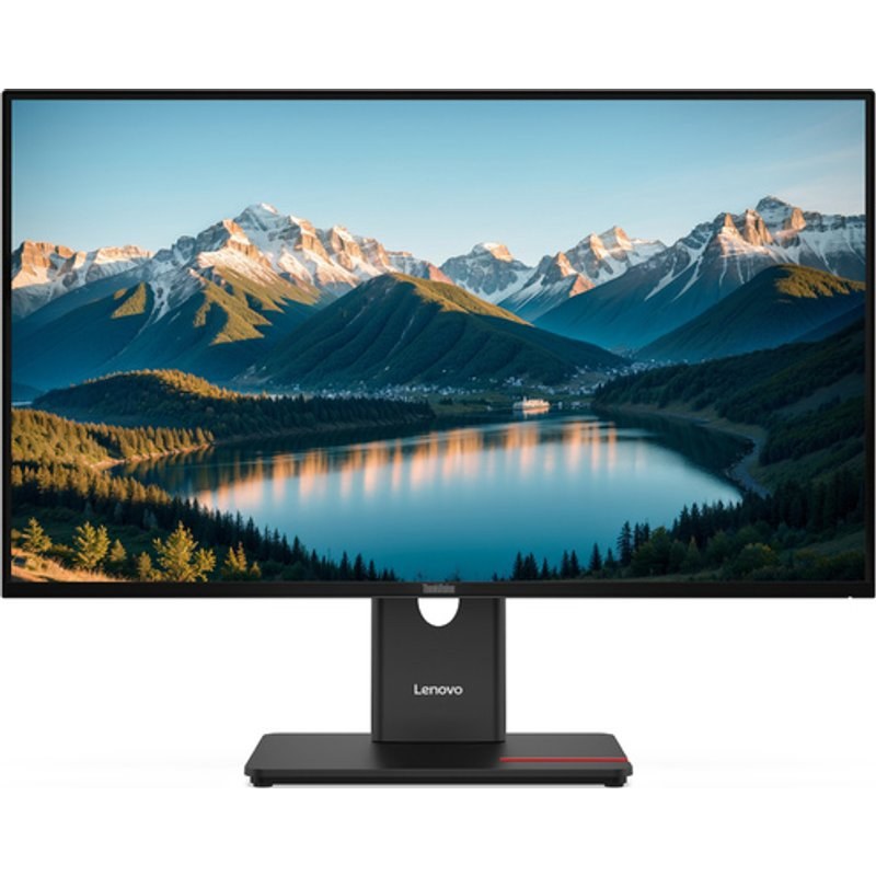 Moniteur Lenovo ThinkVision T27Q-40 27 pouces QHD 120 Hz IPS HDR 99 % sRGB USB-C à hauteur