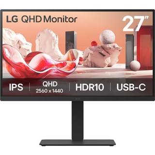 Moniteur LG 27" 2560X1440 100 Hz IPS LED avec USB-Hub et Haut-parleurs
