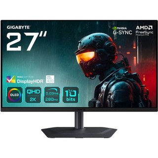 Moniteur GIGABYTE MO27Q2A 27" QHD 280 Hz QD-OLED 0,03MS FreeSync Premium Pro HDR