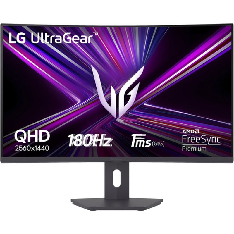 Écran PC LG 32G600A-B 32" Quad HD 180 Hz VA Courbé FreeSync Premium HDR10 1MS
