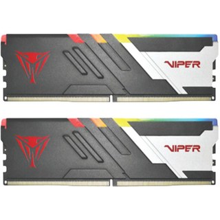 Mémoire RAM Patriot Viper Venom 32 Go 2X16GB DDR5 6000 MHz CL36 RGB Intel XMP Noir Blanc