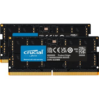 Memoria RAM Crucial CT2K32G48C40S5 64 Go 2X32GB DDR5 4800 MHz CL40 SO-DIMM