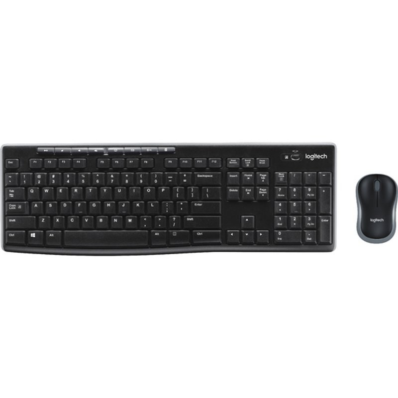 Logitech Combo Clavier et Souris Sans Fil MK270 pour Windows