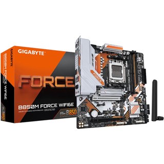 Carte mère Gigabyte B850M FORCE WIFI6E AMD B850 Socket AM5 DDR5 Micro-ATX Wi-Fi 6E PCIe 5.0 RAID