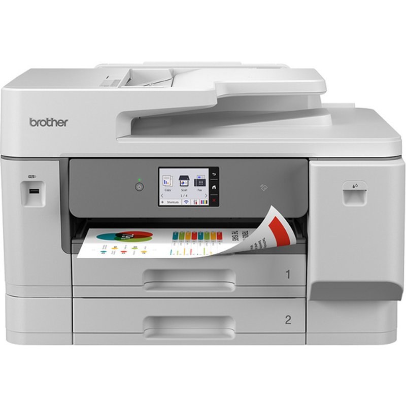 Imprimante Jet d'encre Wi-Fi Brother MFC-J6975DW multifonction A3 couleur recto verso
