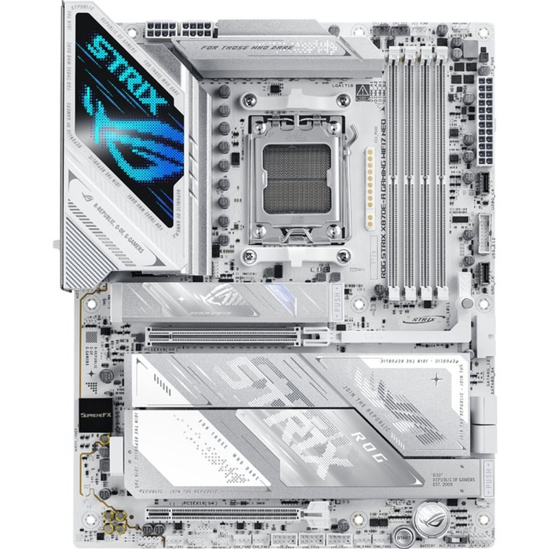 Carte mère ASUS ROG STRIX X870E-A GAMING WIFI7 NEO X870E AM5 DDR5 ATX Wi-Fi 7 PCIe 5 RAID