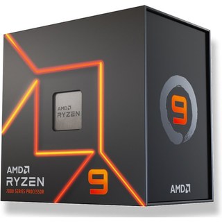Processeur AMD Ryzen 9 7900 12 cœurs 3,7 GHz Base 5,4 GHz Turbo Graphiques intégrés Box